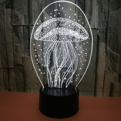 3D Jellyfish Night Light