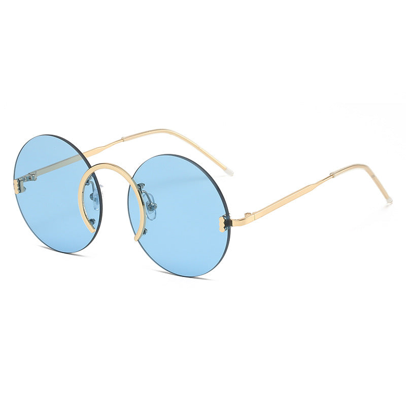 Fashion Round Frame Glasses