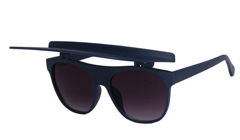 Hat Style Dual-purpose Flip-up Sunglasses