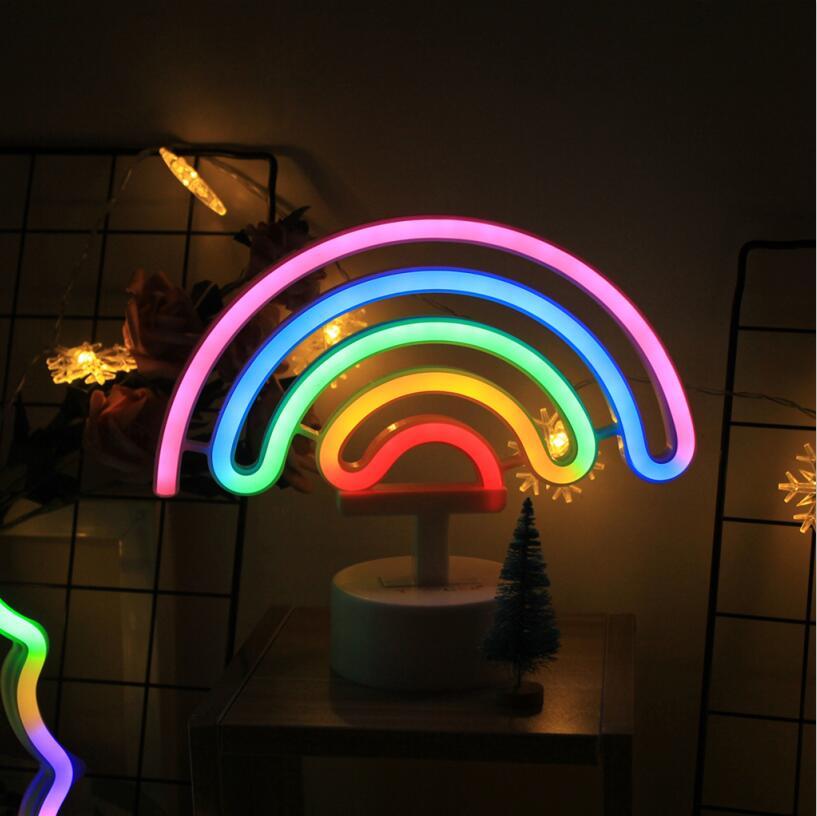 LED Rainbow Popsicle Modeling Lamp