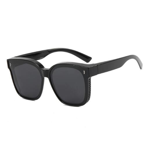 Polarized Light One Mirror Dual Use Anti Glare Trendy Sunglasses