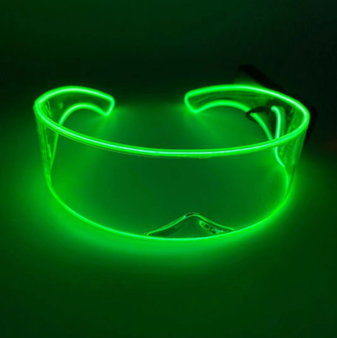 Bounce Glasses With Glowing Lights