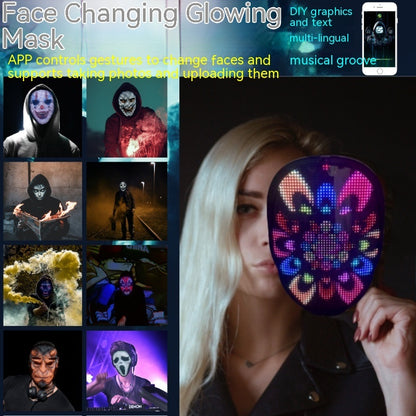 LED Luminous Face Mask