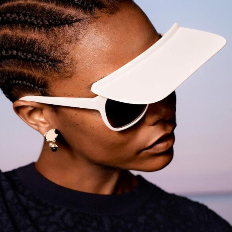 Hat Style Dual-purpose Flip-up Sunglasses