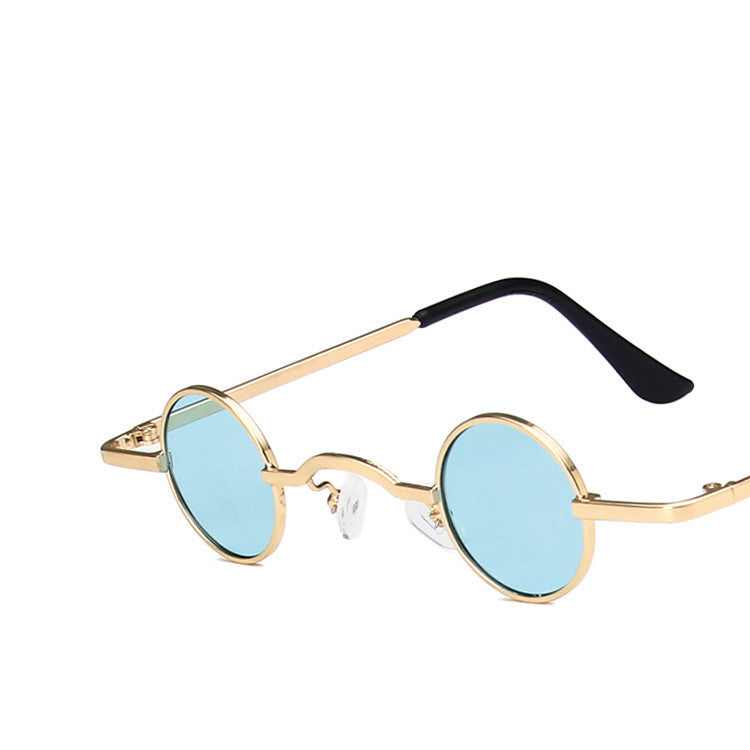 Retro Round Frame Sunglasses