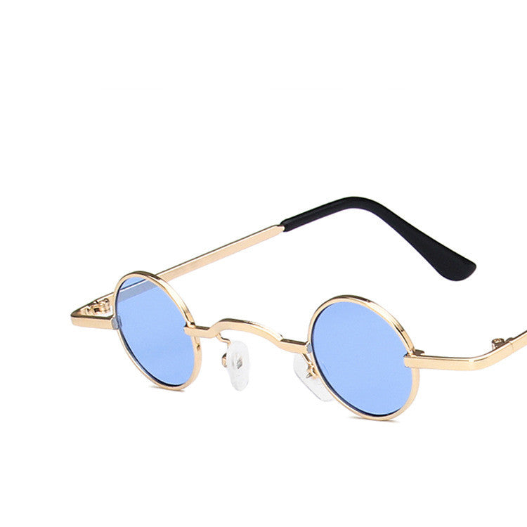 Retro Round Frame Sunglasses