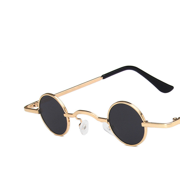 Retro Round Frame Sunglasses