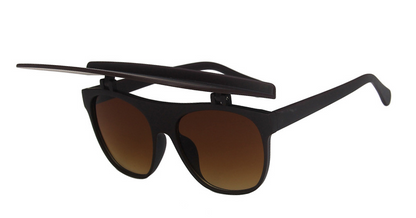 Hat Style Dual-purpose Flip-up Sunglasses