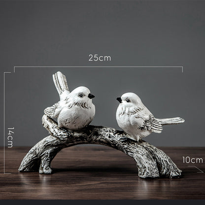 Resin Crafts Bird Decorations