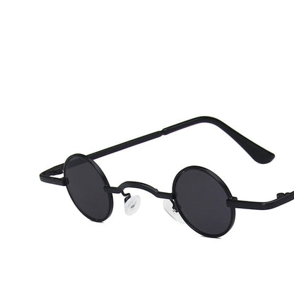 Retro Round Frame Sunglasses