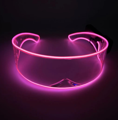 Bounce Glasses With Glowing Lights