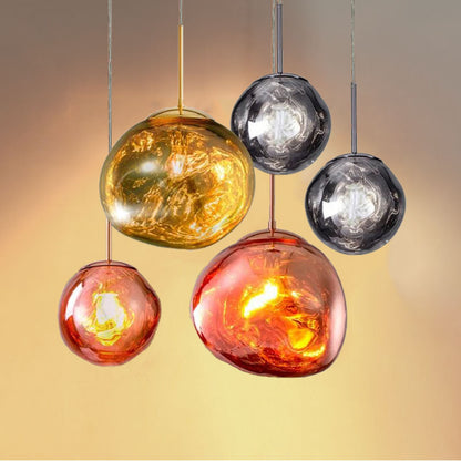 Post-modern Lava Chandelier